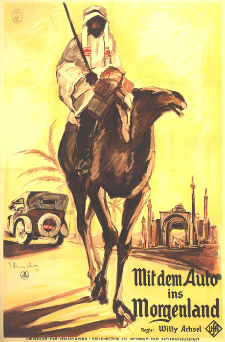 Plakat zum Film: Mit dem Auto ins Morgenland