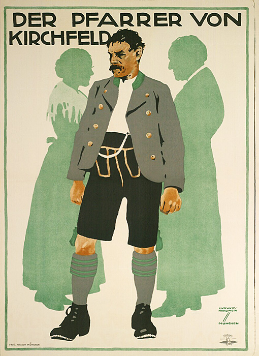 Plakat zum Film: Pfarrer von Kirchfeld, Der