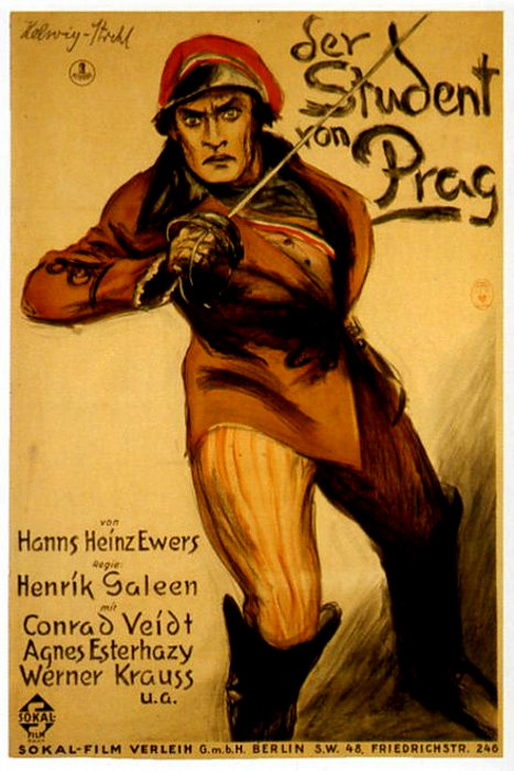 Plakat zum Film: Student von Prag, Der