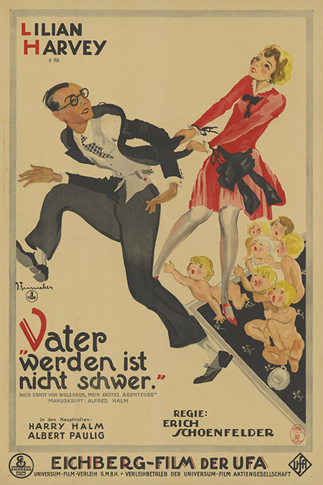 Plakat zum Film: Vater werden ist nicht schwer