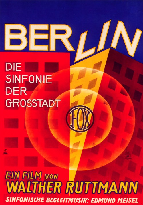 Plakat zum Film: Berlin: Die Sinfonie der Großstadt