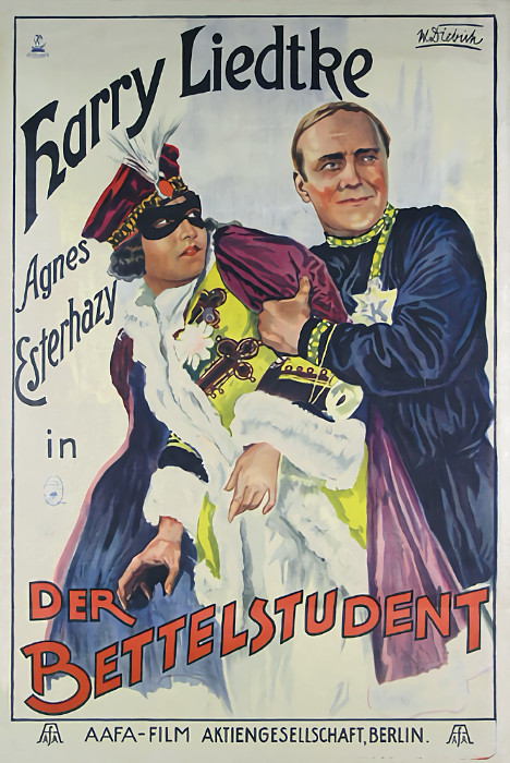 Plakat zum Film: Bettelstudent, Der