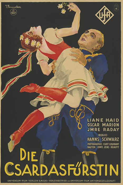 Plakat zum Film: Czardasfürstin, Die