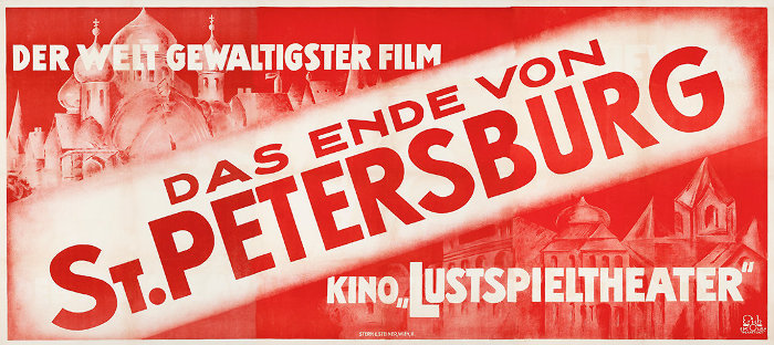 Plakat zum Film: Ende von St. Petersburg, Das