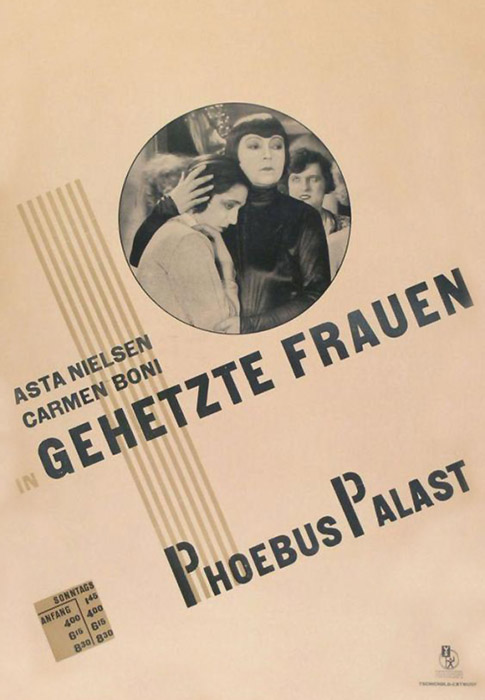 Plakat zum Film: Gehetzte Frauen