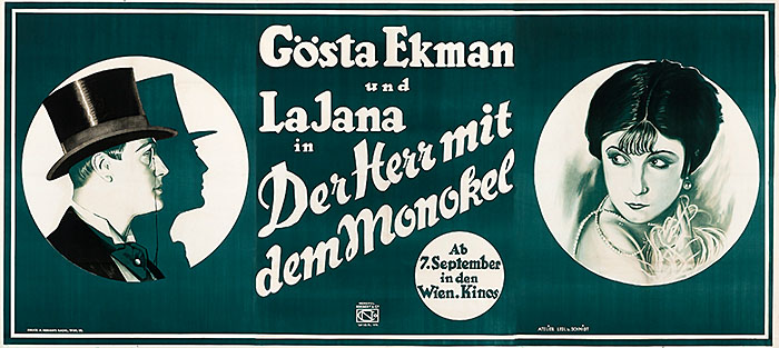 Plakat zum Film: Herr mit dem Monokel, Der