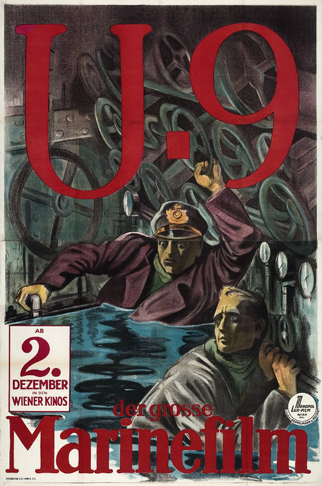 Plakat zum Film: U-9 Weddigen