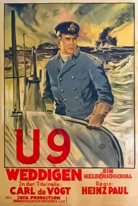 Plakat zum Film: U-9 Weddigen