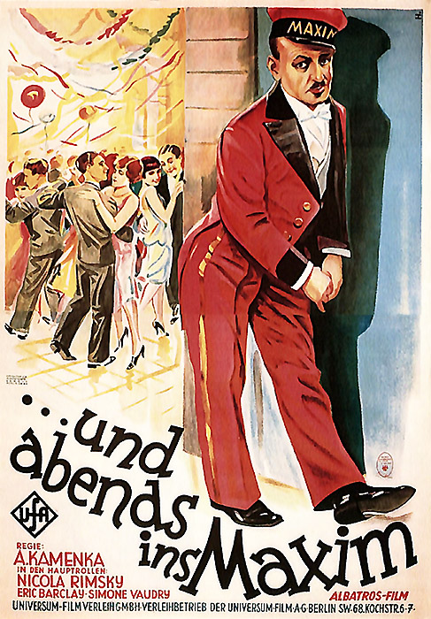 Plakat zum Film: ... und abends ins Maxim