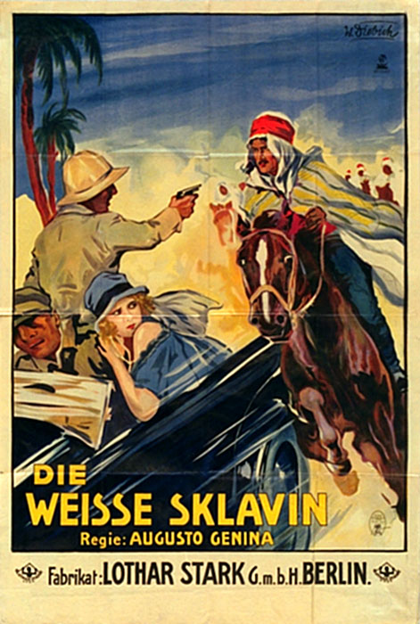 Plakat zum Film: weiße Sklavin, Die