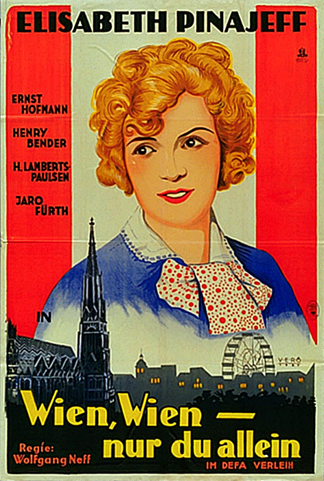 Plakat zum Film: Wien, Wien - Nur du allein