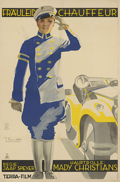 Plakat zum Film: Fräulein Chauffeur