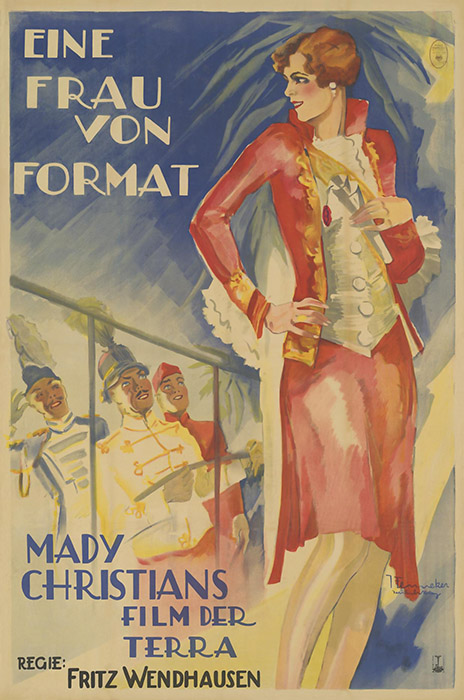 Plakat zum Film: Frau von Format, Eine