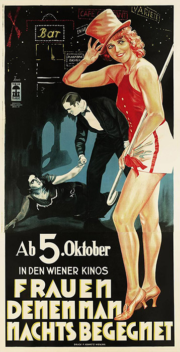 Plakat zum Film: Frauen, denen man nachts begegnet