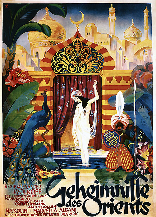 Plakat zum Film: Geheimnisse des Orients
