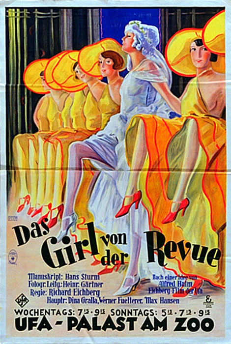 Plakat zum Film: Girl von der Revue, Das