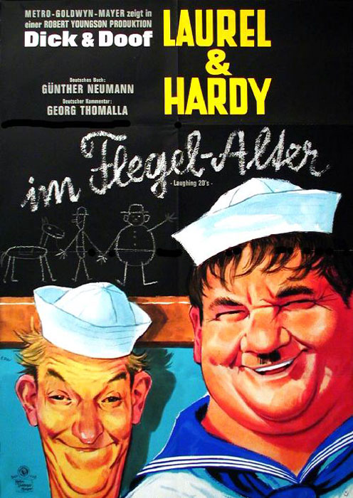 Plakat zum Film: Laurel & Hardy im Flegelalter