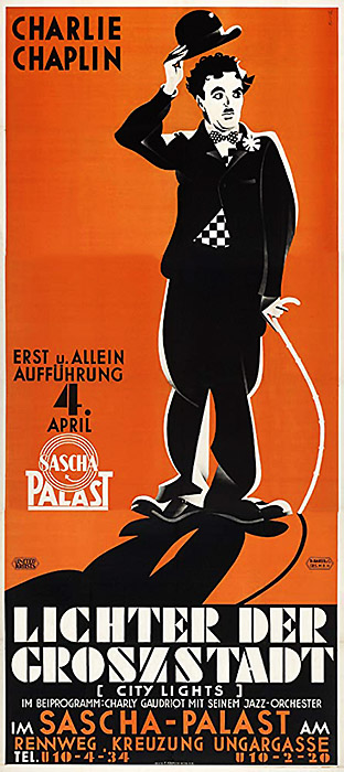 Plakat zum Film: Lichter der Großstadt