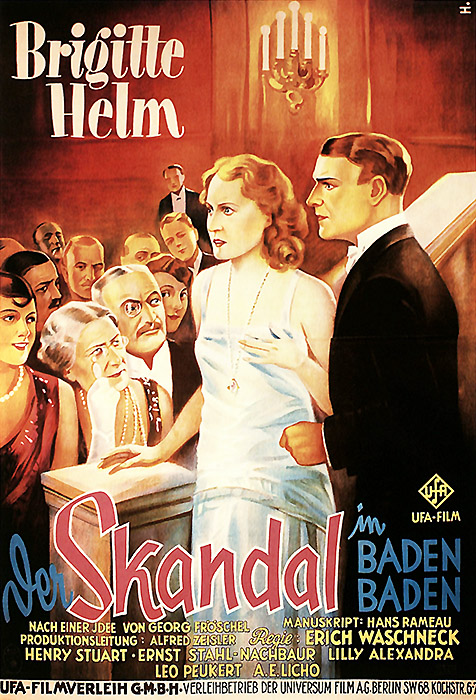 Plakat zum Film: Skandal in Baden-Baden, Der