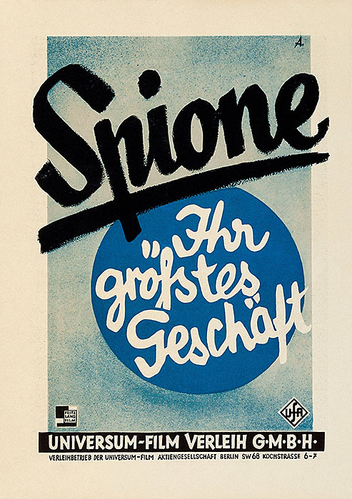 Plakat zum Film: Spione
