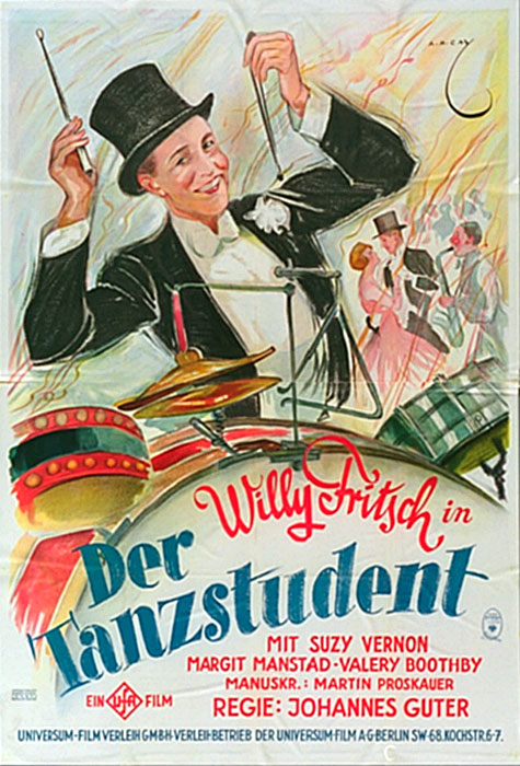 Plakat zum Film: Tanzstudent, Der