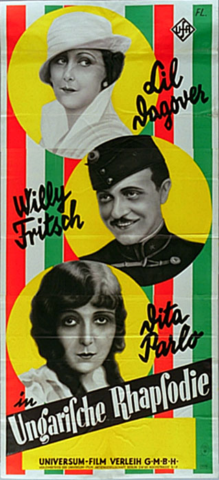 Plakat zum Film: Ungarische Rhapsodie