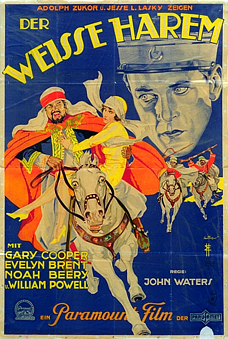Plakat zum Film: weiße Harem, Der