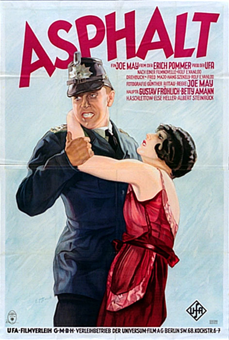 Plakat zum Film: Asphalt
