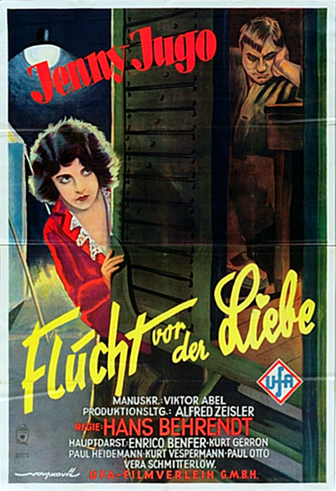 Plakat zum Film: Flucht vor der Liebe