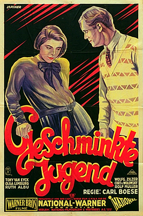 Plakat zum Film: Geschminkte Jugend