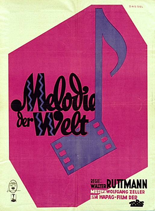 Plakat zum Film: Melodie der Welt