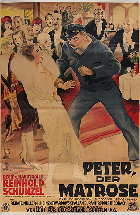 Plakat zum Film: Peter, der Matrose