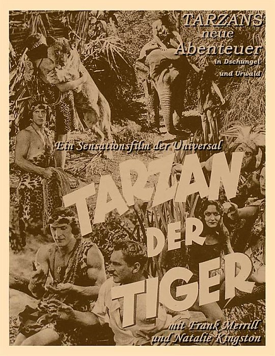 Plakat zum Film: Tarzan der Tiger
