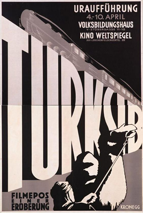 Plakat zum Film: Turksib - Filmepos einer Eroberung