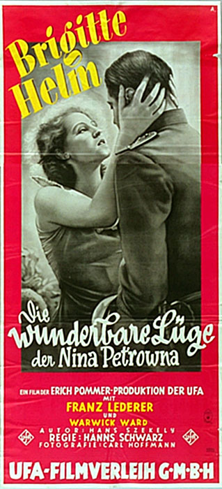 Plakat zum Film: wunderbare Lüge der Nina Petrowna, Die