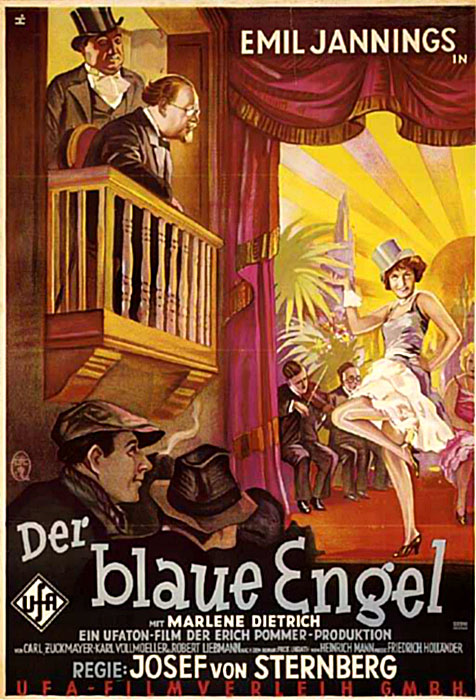 Skynd dig rod alkove Filmplakat: blaue Engel, Der (1930) - Plakat 5 von 8 - Filmposter-Archiv