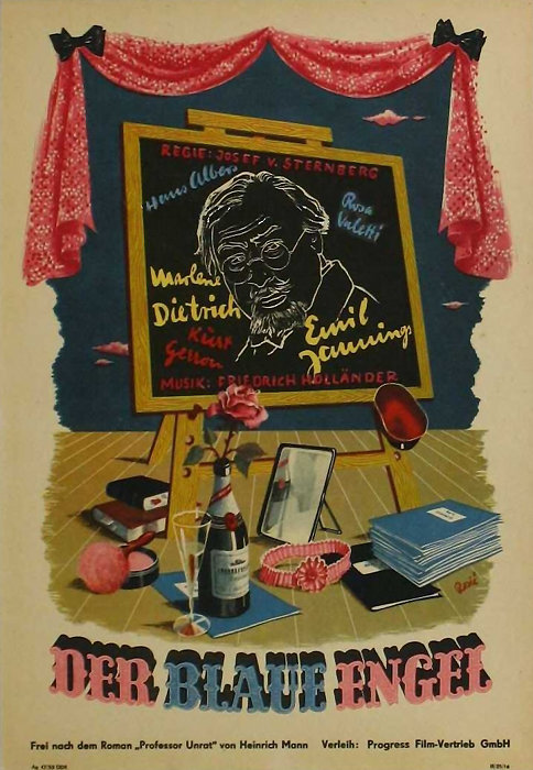 Plakat zum Film: blaue Engel, Der