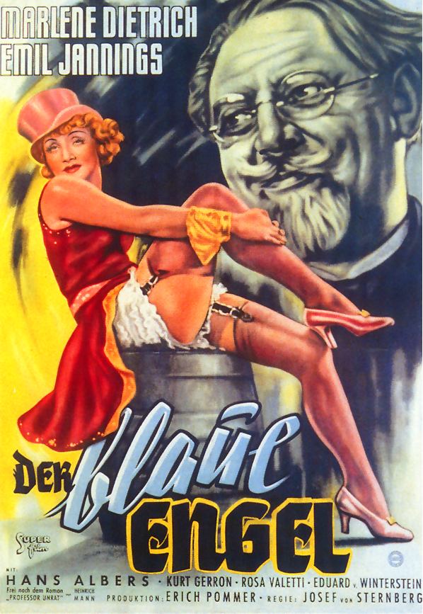 Plakat zum Film: blaue Engel, Der