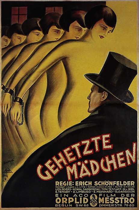 Plakat zum Film: Gehetzte Mädchen