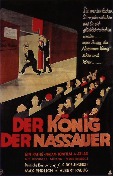 Plakat zum Film: König der Nassauer, Der
