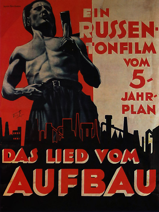 Plakat zum Film: Lied vom Aufbau