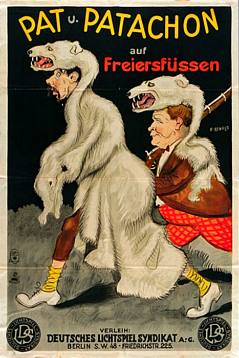 Plakat zum Film: Pat und Patachon auf Freiersfüßen