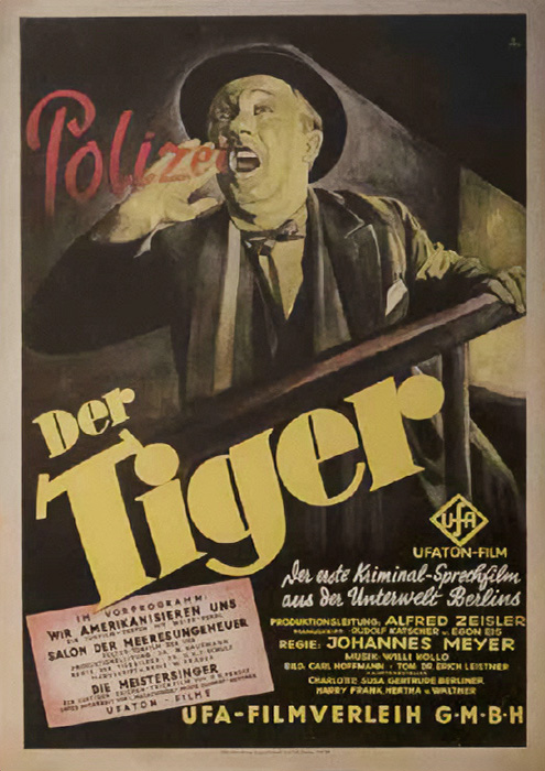 Plakat zum Film: Tiger, Der