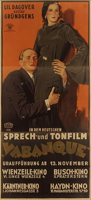 Plakat zum Film: Va Banque