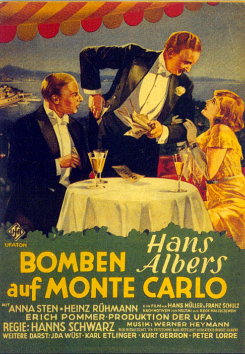 Plakat zum Film: Bomben auf Monte Carlo