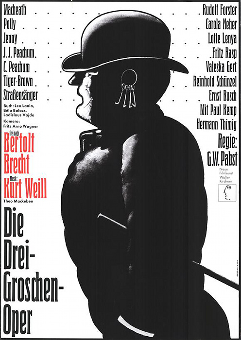 Plakat zum Film: 3 Groschen-Oper, Die