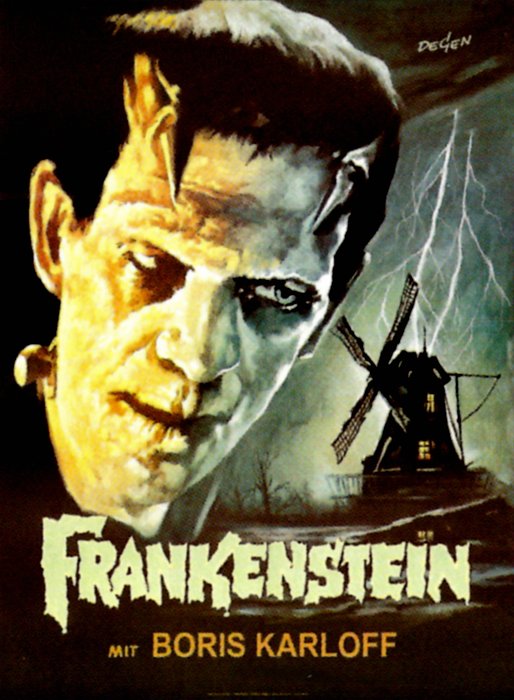 Plakat zum Film: Frankenstein