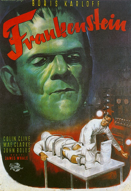 Plakat zum Film: Frankenstein