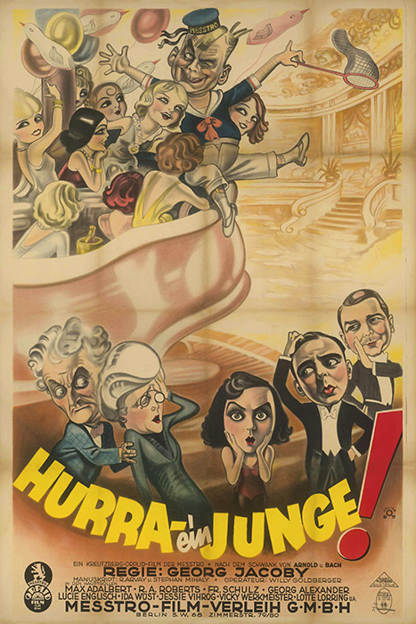 Plakat zum Film: Hurra - ein Junge!