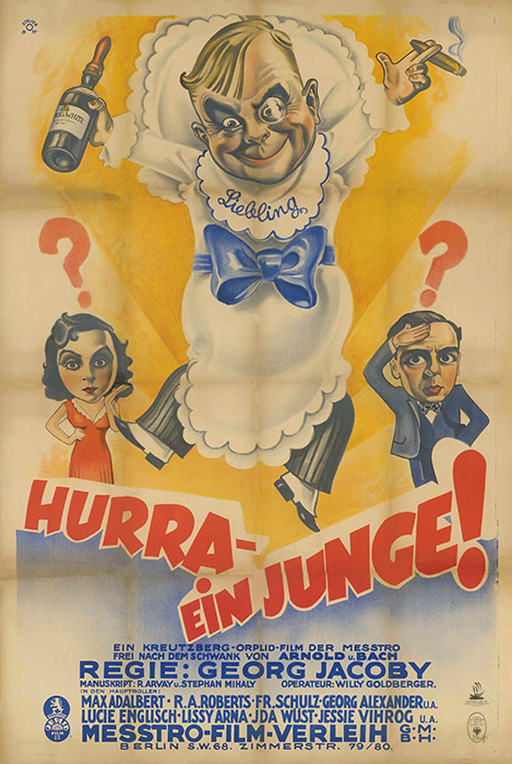 Plakat zum Film: Hurra - ein Junge!
